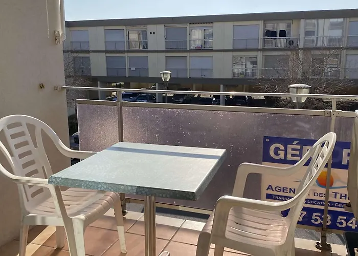 T1 Climatisé Avec Wifi, Proche Thermes Et Commerces, Balcon, 2 étoiles, - Fr-1-553-35 * Balaruc-les-Bains