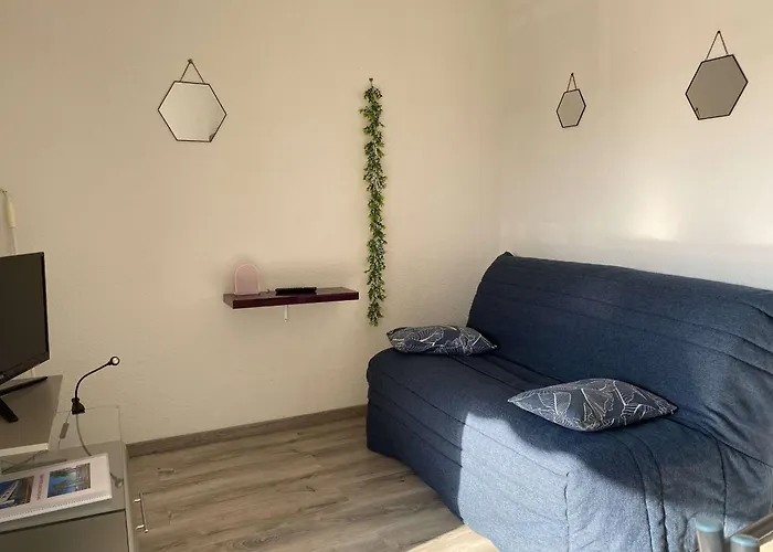 Appartement T1 Climatisé Avec Wifi, Proche Thermes Et Commerces, Balcon, 2 étoiles, - Fr-1-553-35 *